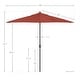 preview thumbnail 16 of 143, North Bend 9-foot Round Auto-tilt, Bronze Finish, Sunbrella Patio Umbrella by Havenside Home