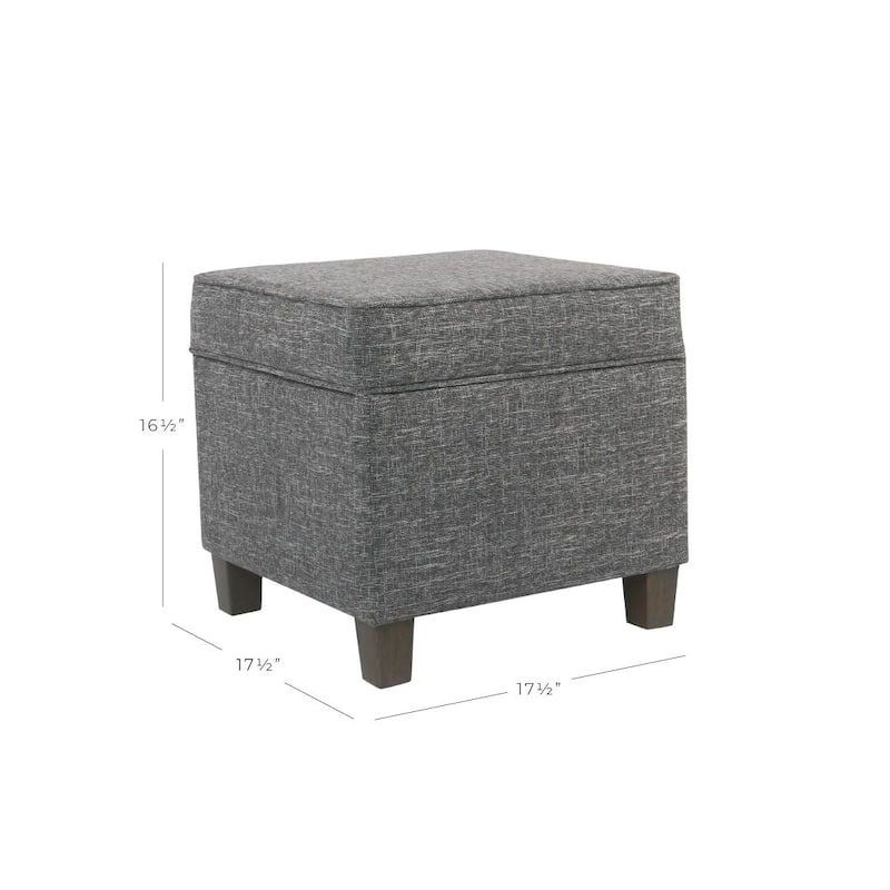 Carson Carrington Birkerod Square Lift-off Storage Ottoman