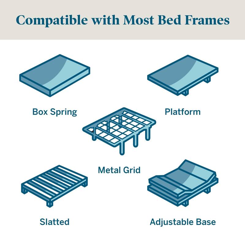 LUCID Comfort Collection 8-inch Gel Memory Foam Mattress