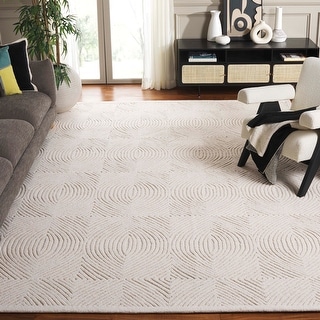 SAFAVIEH Handmade Textural Lidmila Contemporary Wool Rug