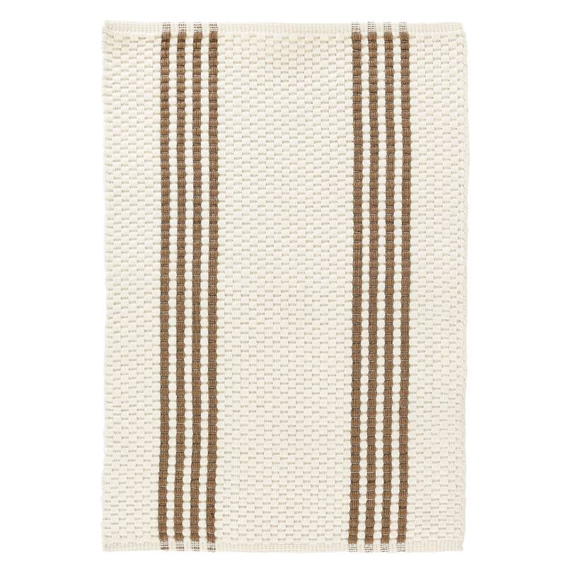 Villa by Classic Home Sorrento Handwoven Performance Stripe Fabric Rug