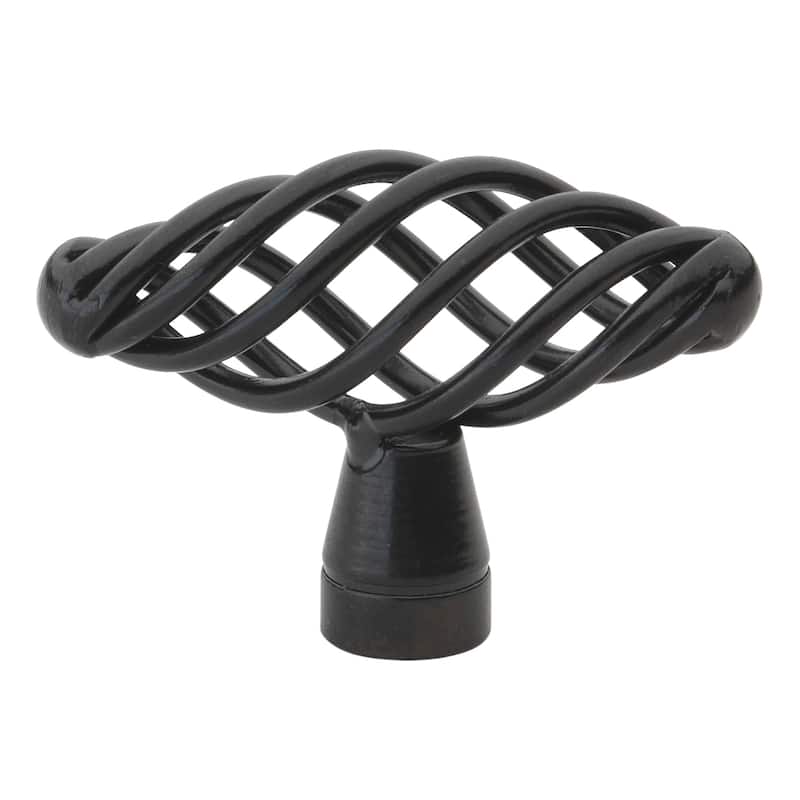 2 In. Classic Oval Twisted Birdcage Cabinet Knob (Pack of 10)