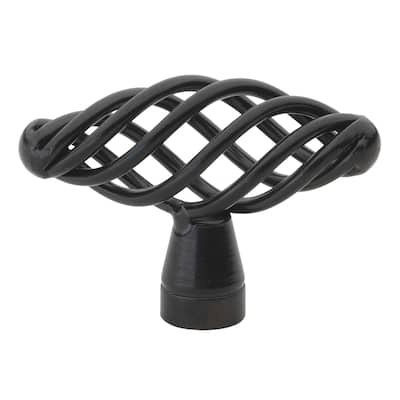 2 In. Classic Oval Twisted Birdcage Cabinet Knob (Pack of 10)