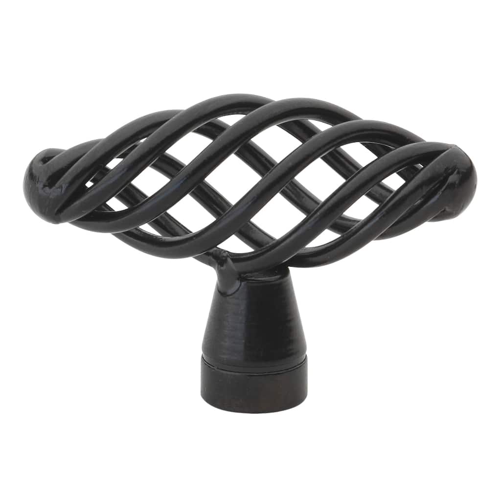 2 In. Classic Oval Twisted Birdcage Cabinet Knob (Pack of 10)