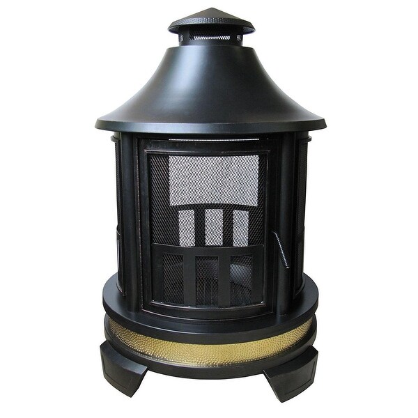 Landmann Hartford Outdoor Fireplace - Overstock - 26232893