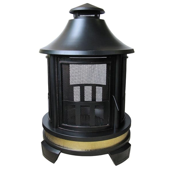 Shop Landmann Hartford Outdoor Fireplace Overstock 26232893