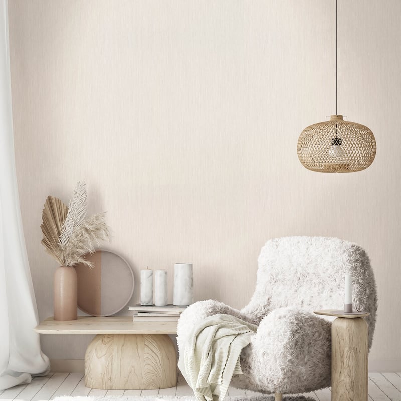 Galerie Wallcoverings Energy Collection Plain Strands Effect Matte Wallpaper Roll