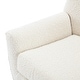 preview thumbnail 11 of 9, Almond Boucle Tufted Back Accent Chair by Christopher Knight Home