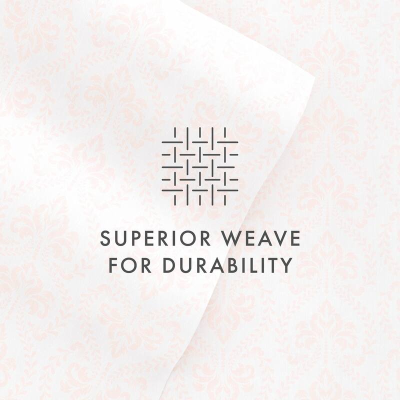 Becky Cameron Classic in Pink Pattern 4 Piece Deep Pocket Bed Sheet Set