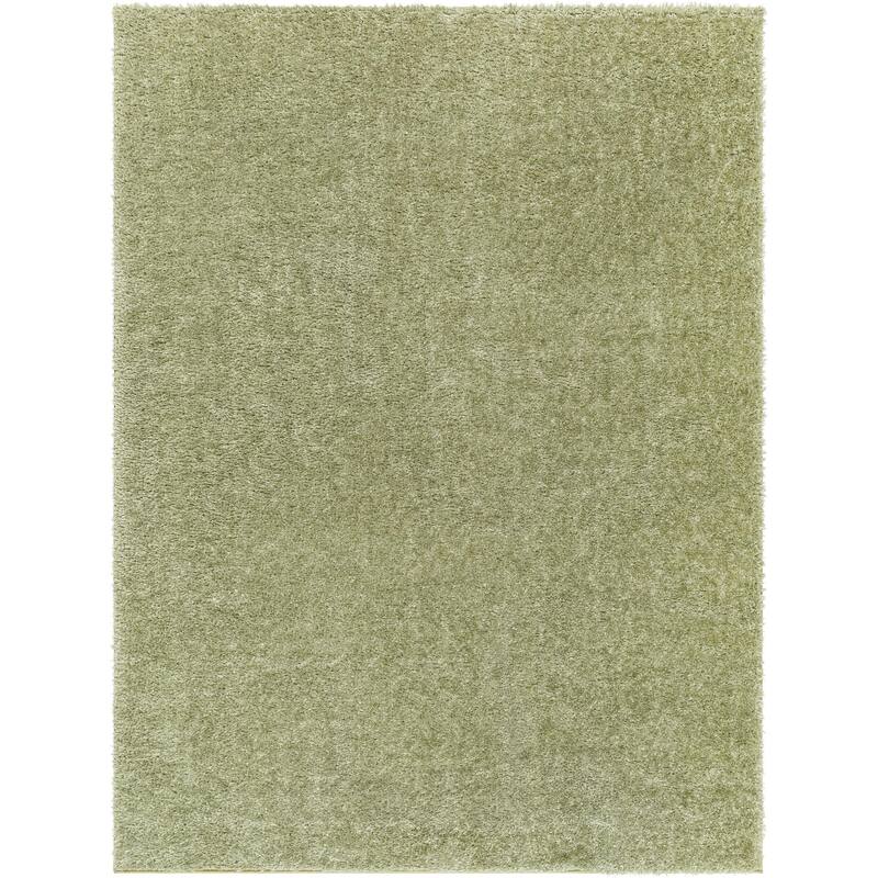 Livabliss Cloudy Shag Vibrant Solid Plush Area Rug