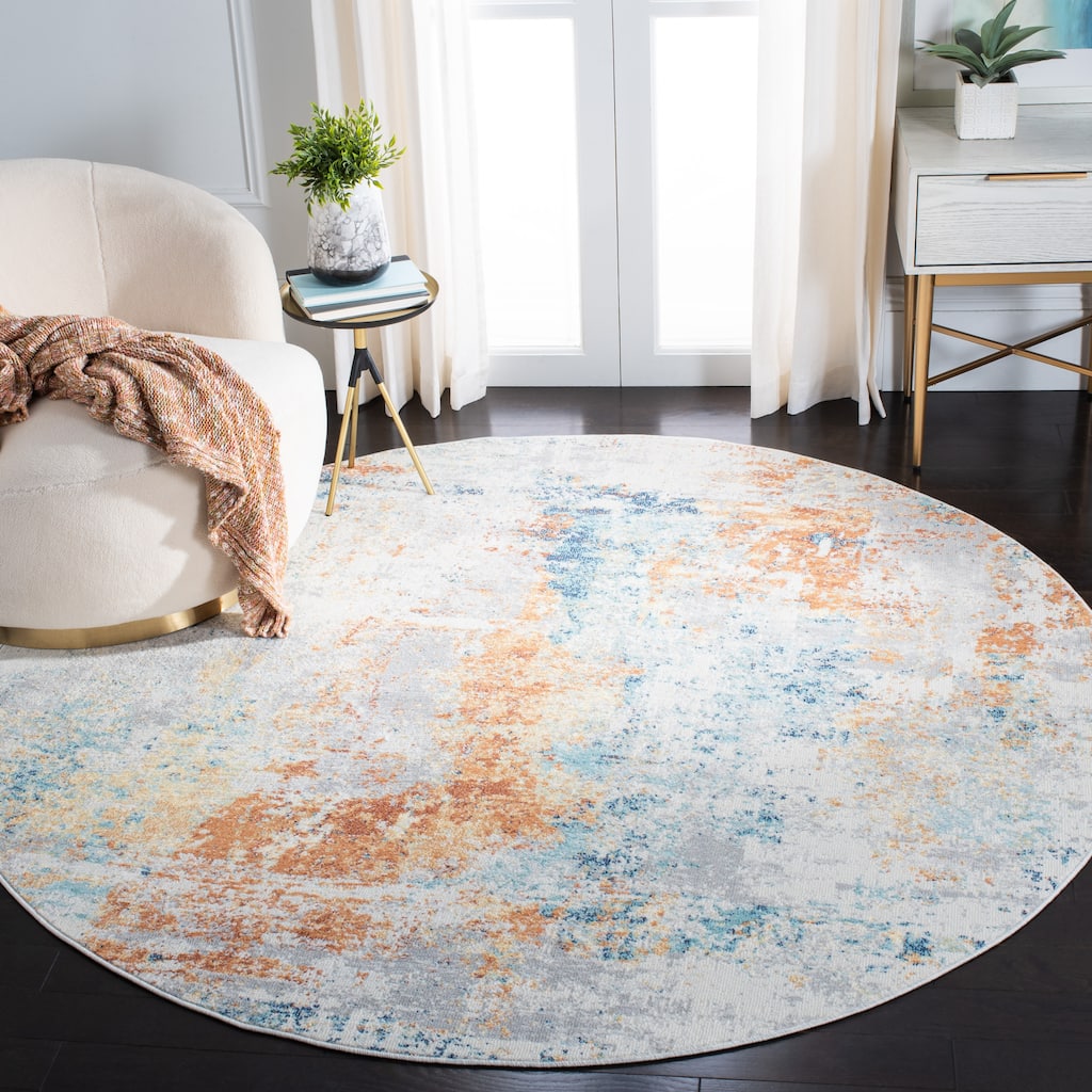 SAFAVIEH Aria Lavon Modern Abstract Rug