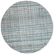 SAFAVIEH Handmade Abstract Nettie Modern Viscose Rug - 6' x 6' Round - Blue/Multi