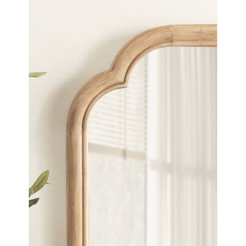 Kate and Laurel Glenby Scallop Wall Mirror
