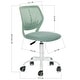 preview thumbnail 10 of 91, HomyLin Armless Swivel Kids Desk Chair with Mesh Padded Seating
