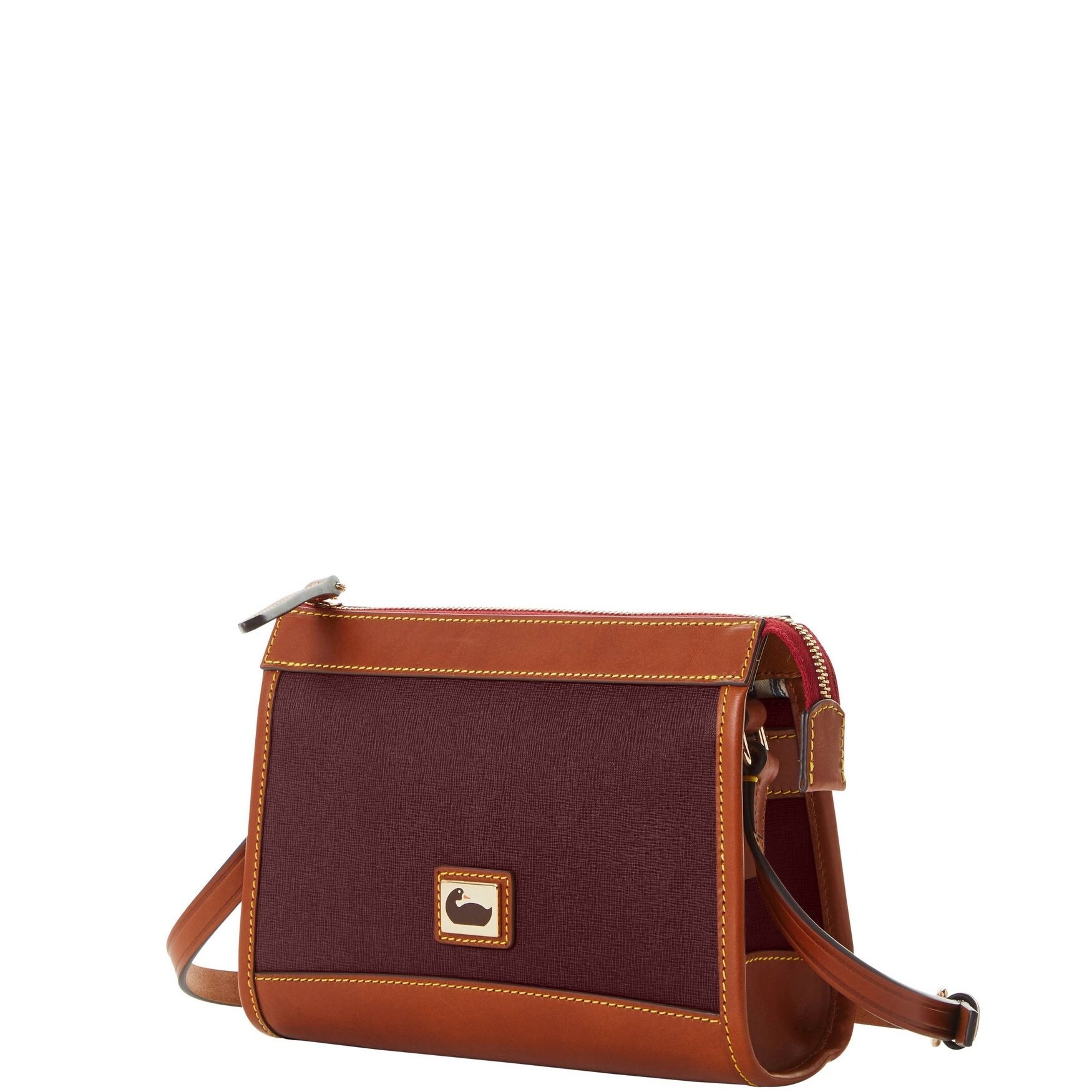 Camden saffiano zip crossbody Clearance
