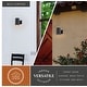 preview thumbnail 9 of 9, Vaxcel Lighting T0739 Chiasso 8" Tall Outdoor Wall Sconce