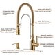 preview thumbnail 44 of 87, WOWOW Single Handle Gooseneck Pull Down Sprayer Kitchen Faucet