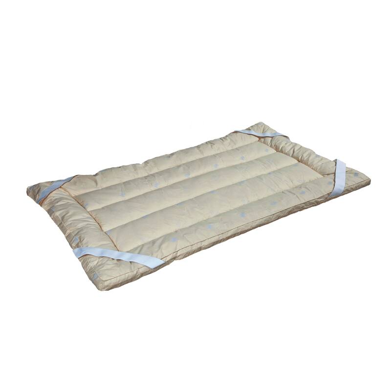 Sleep & Beyond myTopper Washable Wool Mattress Topper - Off-white