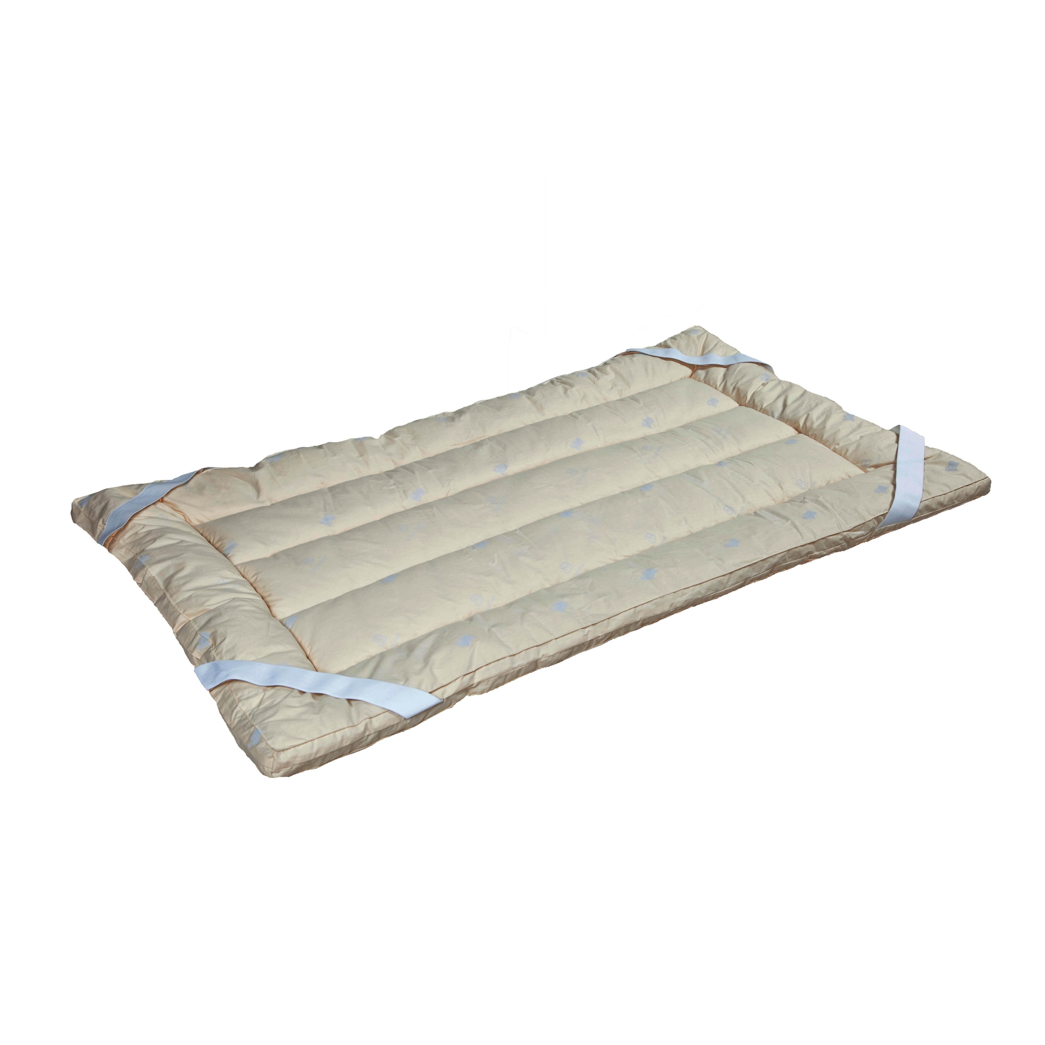 Sleep Beyond myTopper Washable Wool Mattress Topper Off white