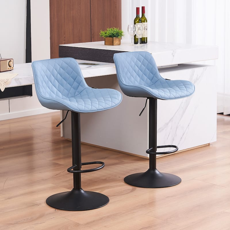 Counter Height Modern Barstools Set of 2 Kitchen Bar stools Side Counter Stools