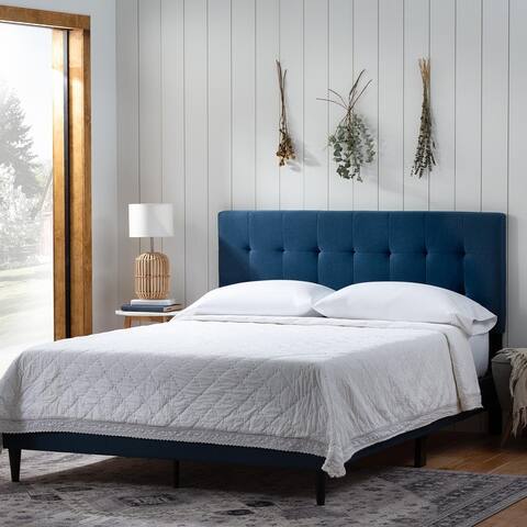 Brookside Tara Square Tufted Upholstered Platform Bed