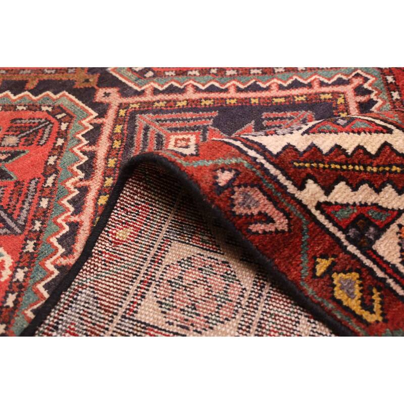 ECARPETGALLERY Hand-knotted Konya Anatolian Red Wool Rug - 3'5 x 9'7