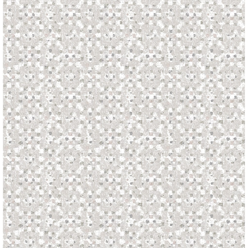 A-Street Prints Tia Taupe Texture Wallpaper