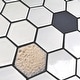 preview thumbnail 3 of 5, Altair Lugo Lava Stone Mosaic Floor and Wall Tile