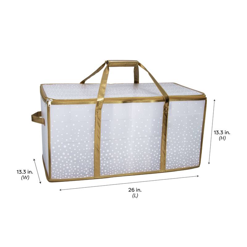 Simplify 128 Count Ornament Storage Organizer