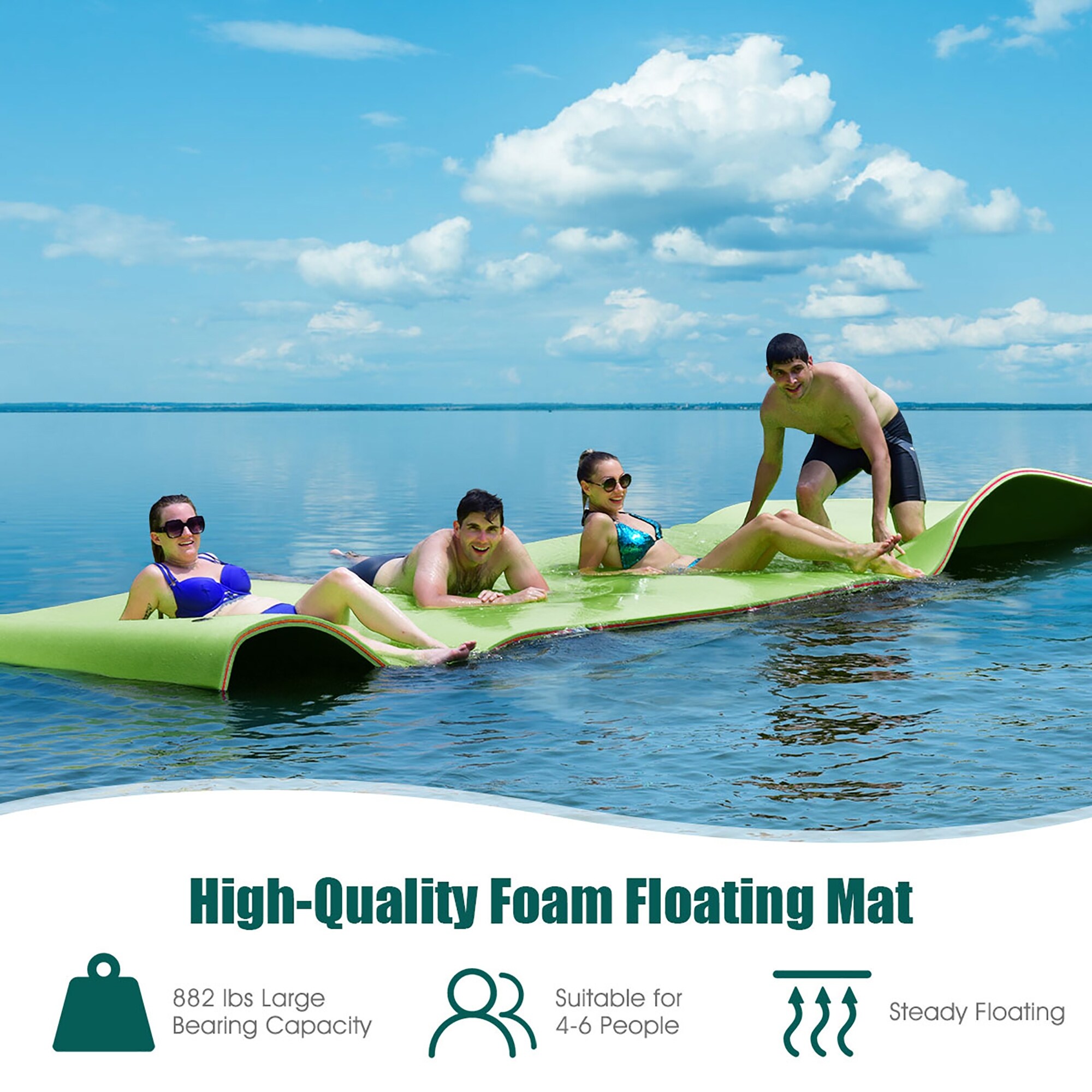 Foam water mat online