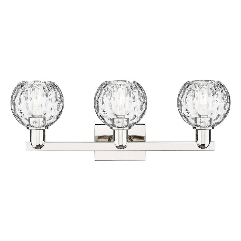 Innovations Lighting Endless Possibilities Arcadia - Athens Water Glass - 3 Light 25" Bath Vanity Light