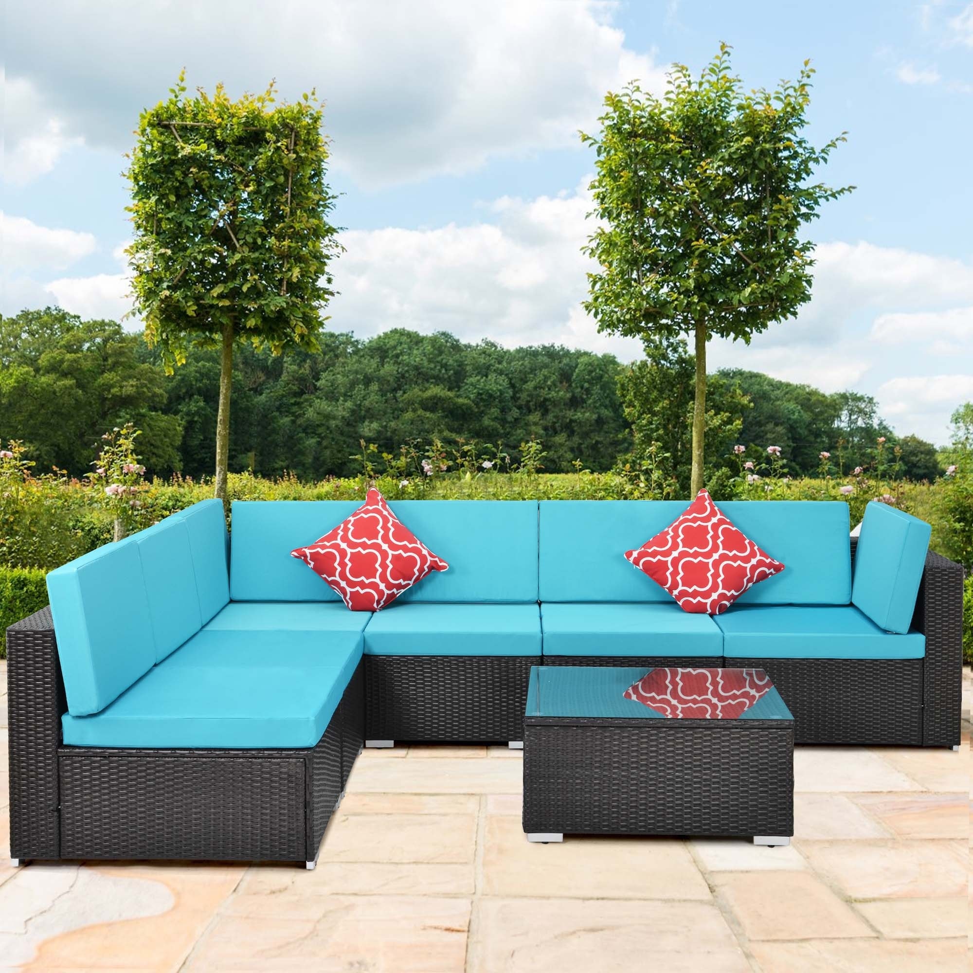 Garden rattan best sale