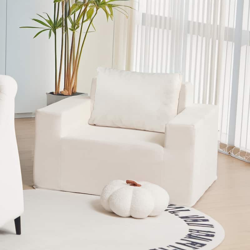 Sofa in a box Foam Sofa Couch with Pillow