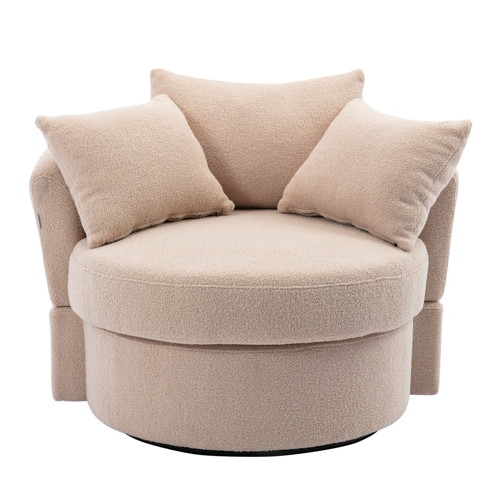 swivel accent chair barrel chair for hotel living room Bed Bath