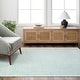 preview thumbnail 83 of 90, Livabliss Quebec Modern & Contemporary Washable Area Rug Seafoam - 6' 7" x 9'