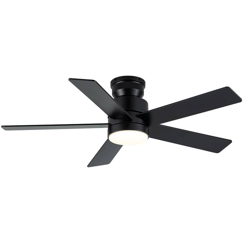 42" Reversible 5-Blade Integrated LED Ceiling Fan with Light and Remote