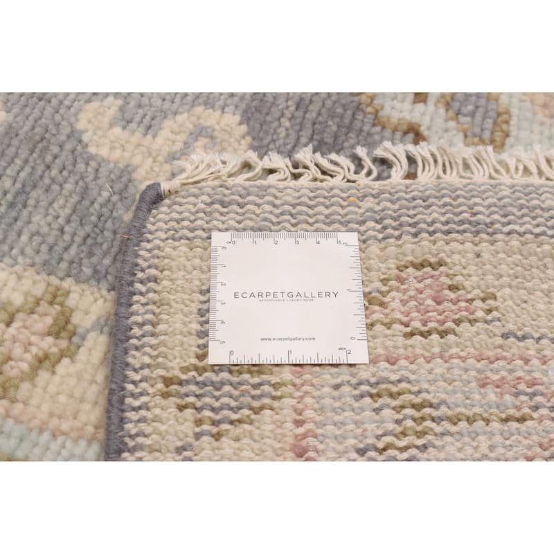 ECARPETGALLERY Hand-knotted Jules Serapi Grey Wool Rug - 7'11 x 9'10