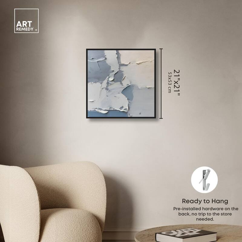 Pebble Path I Canvas by Art Remedy