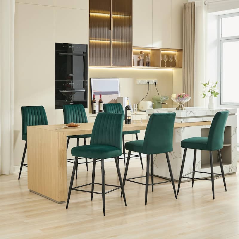 Bar Chair For Bedroom, Dining Room,Design Is Simple, The Cushion Is Comfortable,