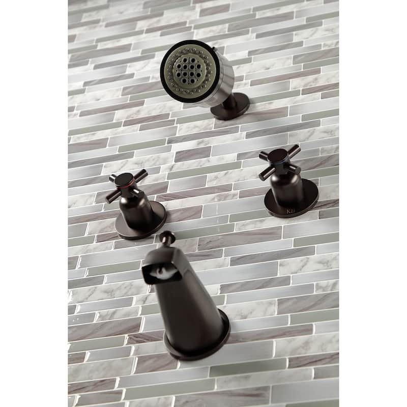 Concord Two-Handle Tub and Shower Faucet