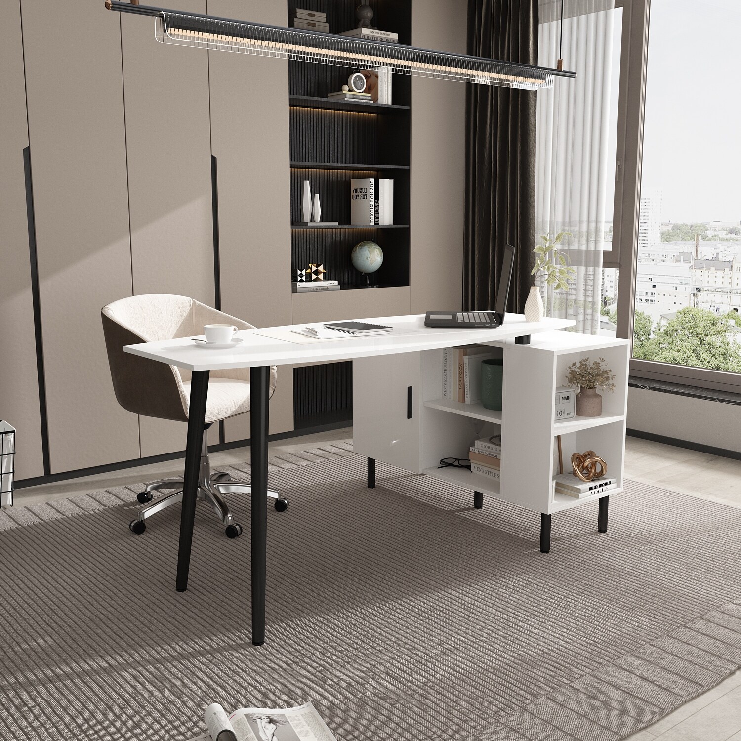40x40 corner outlet desk