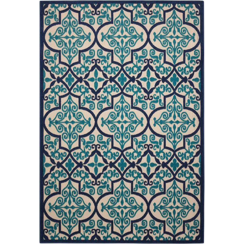 Nourison Aloha Indoor/Outdoor Geometric Area Rug