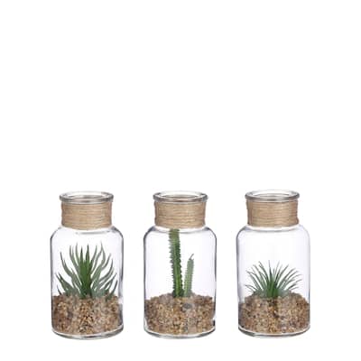 Faux Succulents 3 Assorted Set