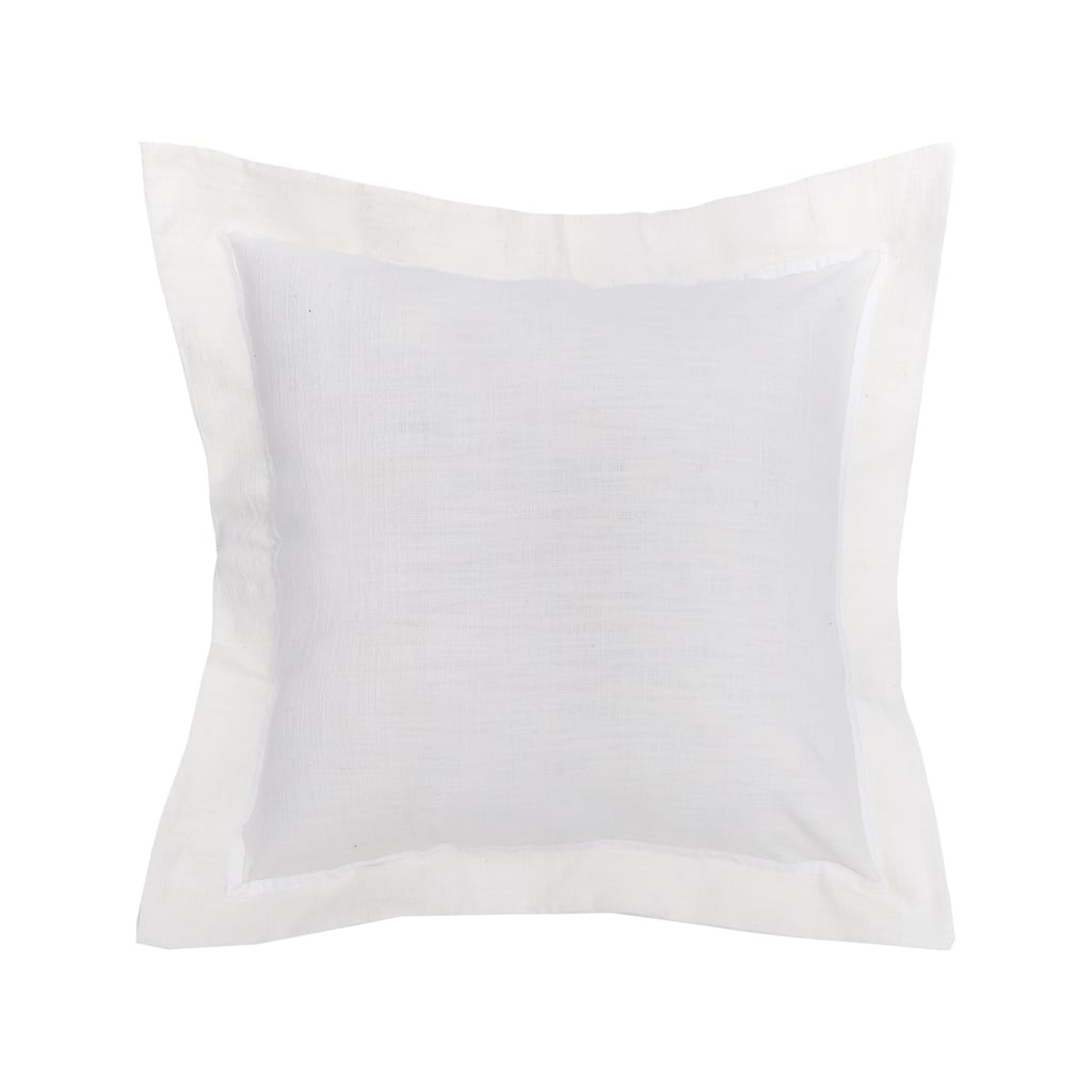 18" x 18" Frost Flange Throw Pillow