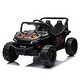 preview thumbnail 5 of 98, 24V Kids Ride-On Car with Bluetooth, Remote Control, Music, and Rear Storage Compartment