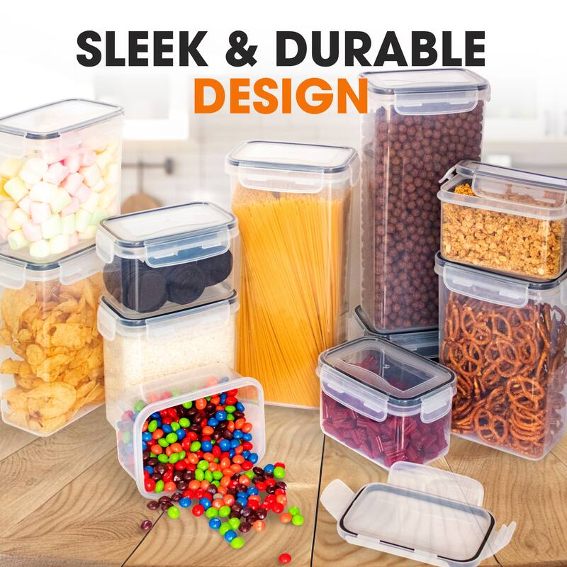 Cheer Collection Set of 14 Airtight Food Storage Containers - Set of 14