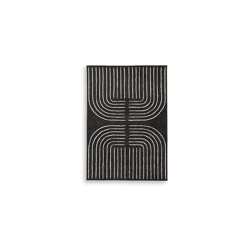 Signature Design by Ashley Eldonmore Black/White Area Rug