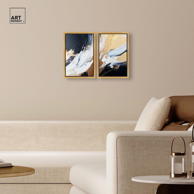Forces II Canvas Set of 2 by Art Remedy