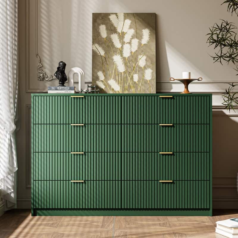 8-Drawer Double Dresser for Bedroom
