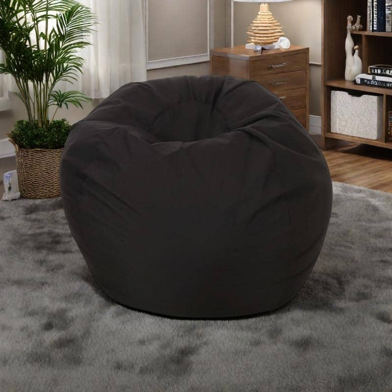 Bean Bag Chair with High-Density Foam and 300lb Capacity Lounge Seating